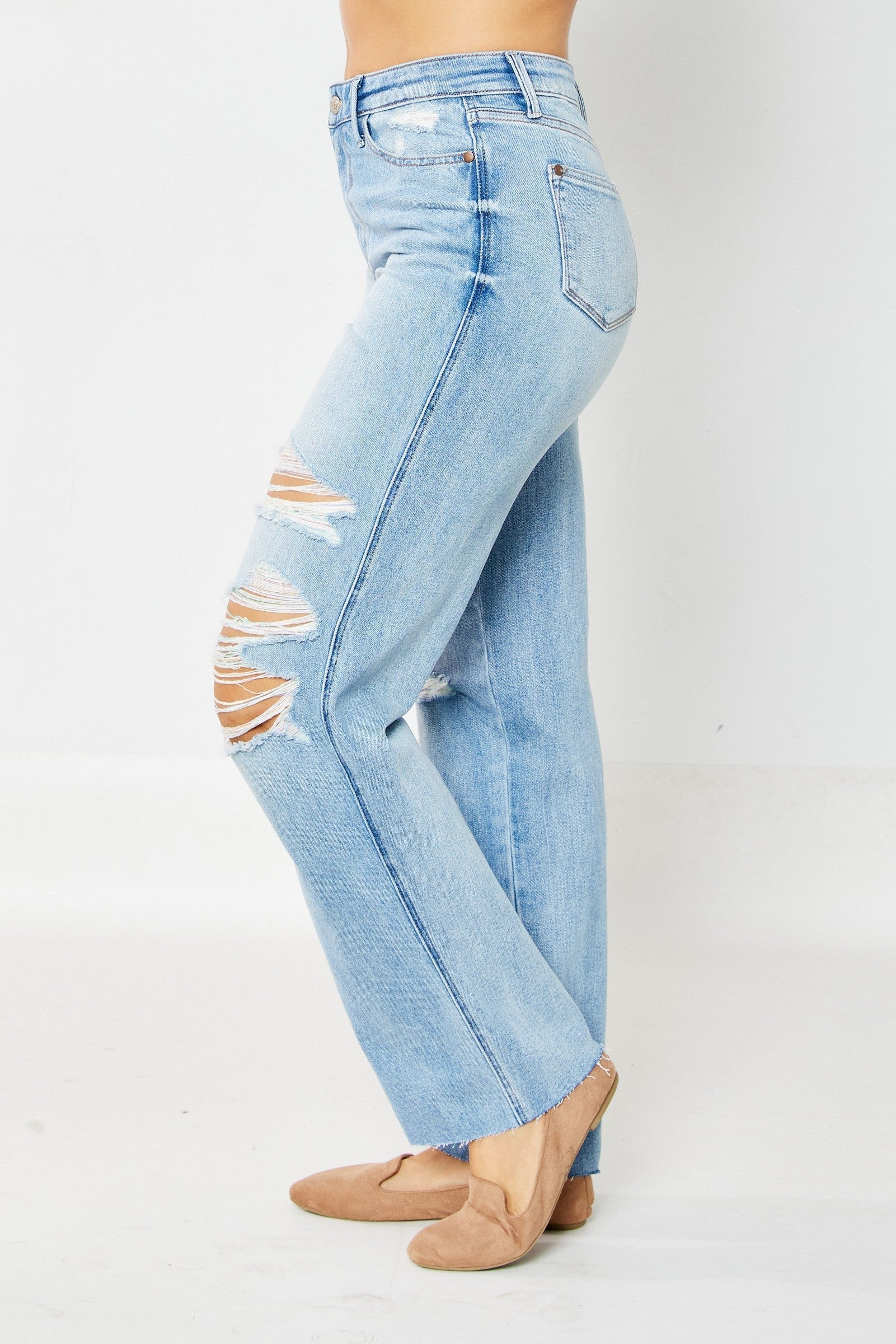 90s Rigid Magic Distressed Jean by Judy Blue
