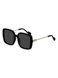Aliet Sunglasses in Black/Gold by Pilgrim